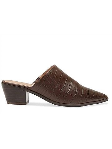 Chocolat Blu Women's Cellia Mule in Chocolate Croco (view 1)