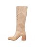Kork-Ease Solid Brown Women's Asbee Boots in Beige Size 6 - photo 2