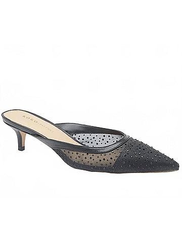 KOKO + PALENKI Women's Piercee Mule in Black (view 1)