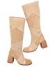 Kork-Ease Solid Brown Women's Asbee Boots in Beige Size 6 - photo 4