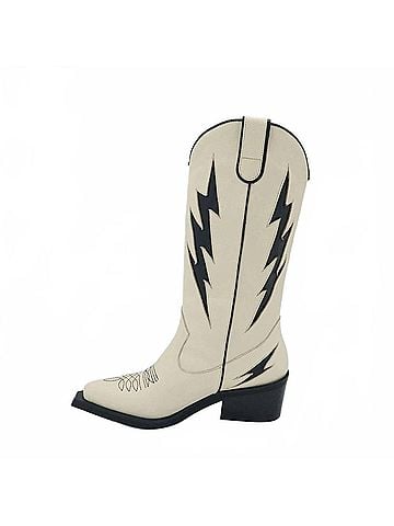 Stivali Women's Kiss Boots in Ivory (view 2)