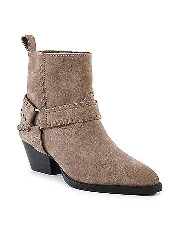 Seychelles Women's Easy Peasy Western Booties in Taupe (view 2)