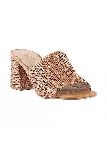 Seychelles Women's Adapt Raffia High Heel Sandals in Tan (view 1)