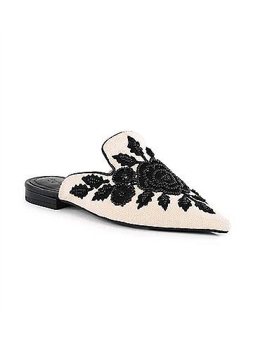 Seychelles Women's Around The World Embroidered Mules in White (view 1)