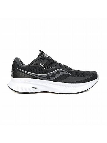 Saucony Women's Guide 15 Running Shoes in Black/White (view 1)