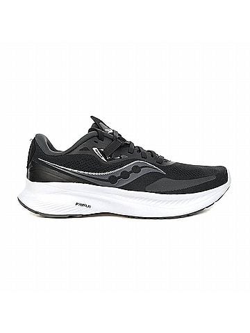 Saucony Women's Guide 15 Running Shoes in Black/White (view 1)