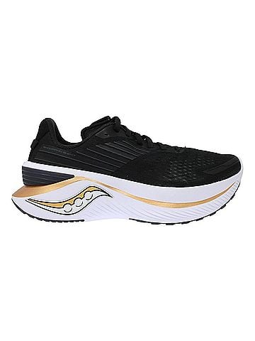 Saucony Women's Endorphin Shift 3 Running Shoes in Black/Goldstruck (view 1)