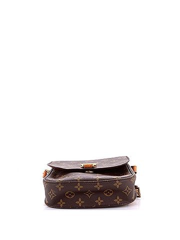 Louis Vuitton Saint Cloud Handbag Monogram Canvas MM (view 2)