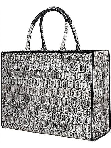 FURLA Women Opportunity L Tote Bag Toni Ballerina Os in Gray (view 2)