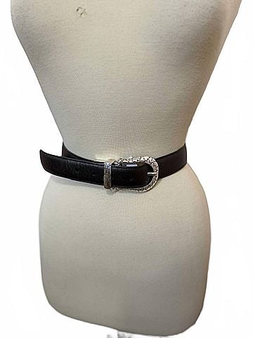Brighton Women's Le Beau Reversible Belt Size 36 in Pewter/Bronze (view 1)