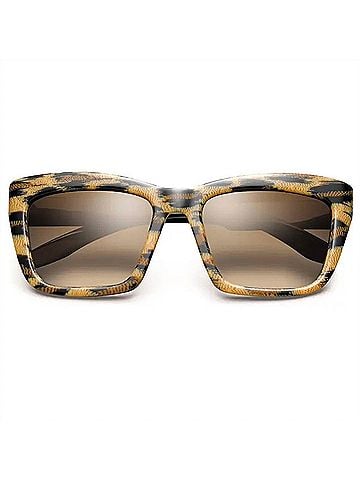 IVI Women's Bonnie Sunglasses in Matte Black Leopard/ Polished Leopard (view 1)