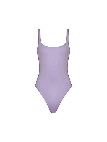 CinCin Classic Square Neck Swimsuit in Periwinkle (view 1)
