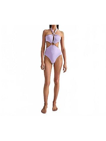 CinCin Disco Hoop Swimsuit in Periwinkle (view 2)