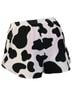B.O.A. Animal Print White 1" Elite Printed Split Short in Moo Size XL - photo 2