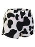 B.O.A. Animal Print White 1" Elite Printed Split Short in Moo Size XS - photo 1