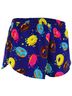 B.O.A. Polka Dots Blue Women's Stretch 1" Elite Printed Split Short in Donuts Size XL - photo 1