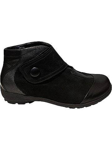 Waldläufer Women's Donna Boots in Combi Black (view 1)