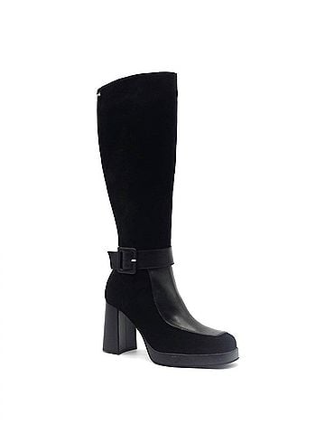 Nero Giardini Women's Arold Tall Boot in Black (view 2)