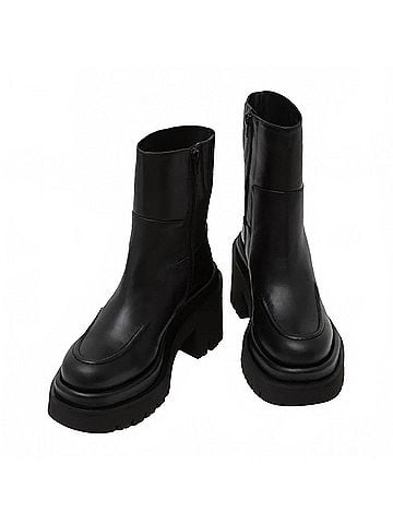 Paloma Barceló Women's France Iris Leather Boot in Black (view 2)