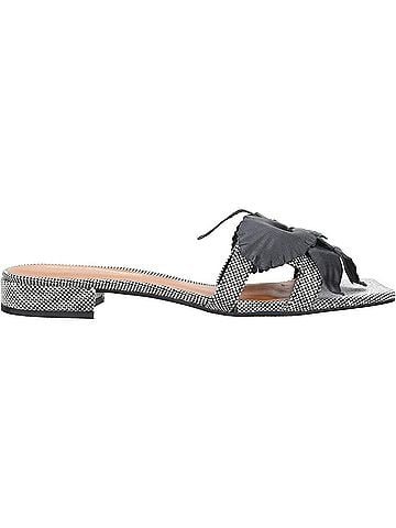 Bruno Menegatti Women's Slide Sandal in Flower Black (view 1)