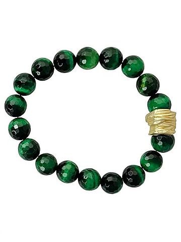 Lula N Lee Women's Sugar Pop Stretch Bracelet in Green (view 2)