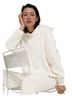 Alo Yoga Solid Stripes Ivory Pullover Sweater Size XS - photo 1