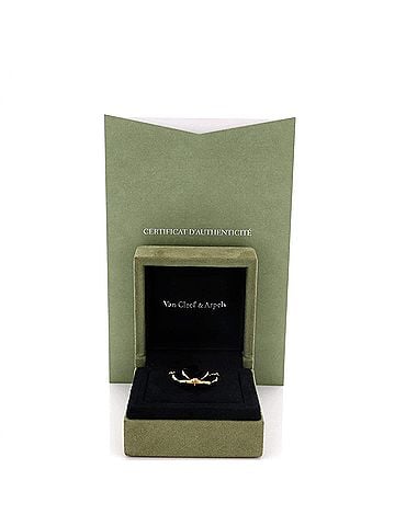 Van Cleef & Arpels Frivole Pendant Necklace 18K Yellow Gold with Diamonds Large (view 2)
