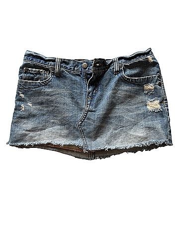 Abercrombie & Fitch Denim Skirt (view 1)