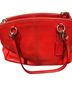 Coach 100% Leather Red Leather Satchel One size - photo 2
