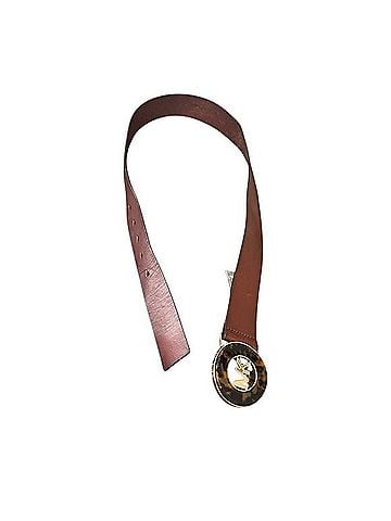 Michael Kors Leather Belt (view 2)