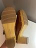 Clarks 100% Leather Tan Silver Mule/Clog Size 9 1/2 - photo 3