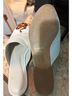 Alepel White Red Black Gold Mule/Clog Size 7 - photo 3