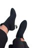 Zara Black Ankle Boots Size 7 1/2 - photo 1