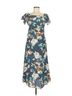 Stone Cold Fox 100% Silk Floral Blue Stone Cold Fox Casual Dress Size M - photo 1