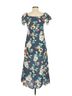 Stone Cold Fox 100% Silk Floral Blue Stone Cold Fox Casual Dress Size M - photo 2