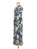 Stone Cold Fox 100% Silk Floral Blue Stone Cold Fox Casual Dress Size M - photo 4