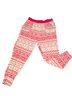 Pink Print Red White Leggings Size L - photo 1