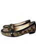 Coach Print Brown Flats Size 7 1/2 - photo 6