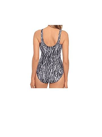 Miraclesuit Chevron Python Eclat One Piece Swimsuit (view 2)