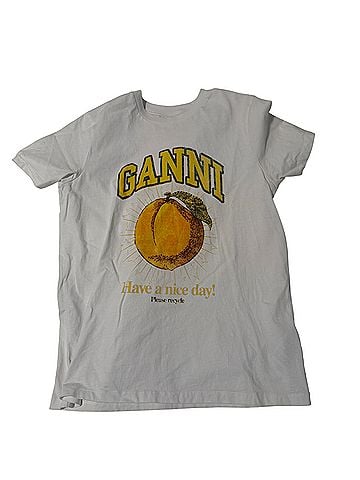 Ganni Short Sleeve T-Shirt (view 1)
