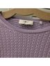 7 For All Mankind Graphic Purple Pullover Sweater Size S - photo 5