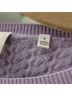 7 For All Mankind Graphic Purple Pullover Sweater Size S - photo 10