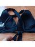 La Blanca Solid Black Two Piece Swimsuit Size 6 - photo 8
