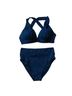 La Blanca Solid Black Two Piece Swimsuit Size 6 - photo 1