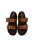 Bamboo Brown Black Sandals Size 8 - photo 2