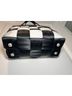 Harveys Checkered-gingham Black White Leather Tote One size - photo 5