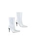 Diba True 100% Leather White Boots Size 7 - photo 2