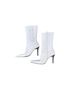 Diba True 100% Leather White Boots Size 7 - photo 3