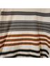 CAbi Stripes White Black Orange Gray Yellow Pullover Sweater Size L - photo 6