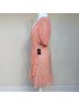 Express 100% Polyester Polka Dots Orange White Cocktail Dress Size S - photo 5